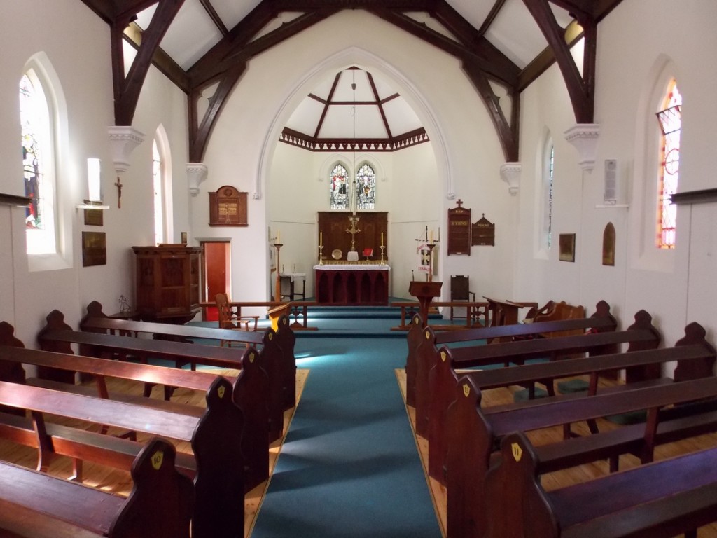 The renovated interior of Christ Church, Strathalbyn.