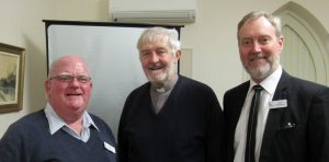 Ian Morely, Rev. David Smith and Steve Bengtsson